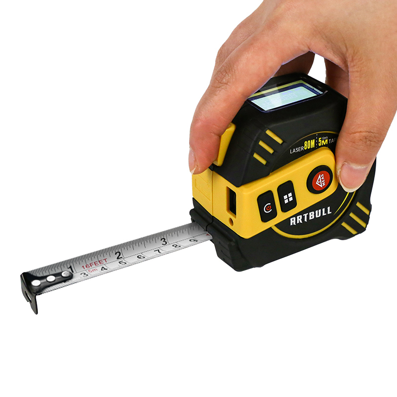 Tape Measure - Alat Ukur Jarak Laser Multifungsi 3in1