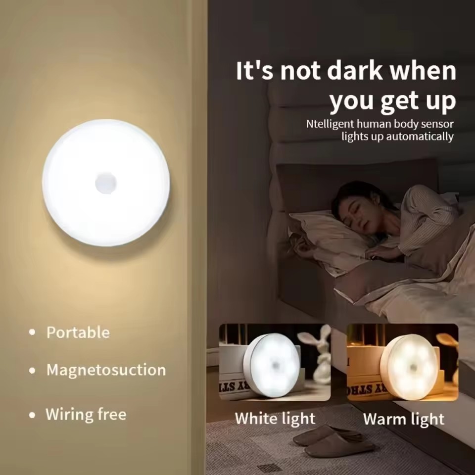 Lampu Malam LED Isi Ulang USB  - Light Switch ulasan dan harga